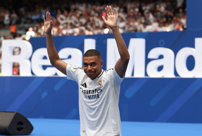 Kylian Mbappé en el Real Madrid. Crédito: Real Madrid.
