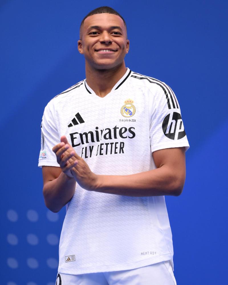 Kylian Mbappé en el Real Madrid. Crédito: Real Madrid.