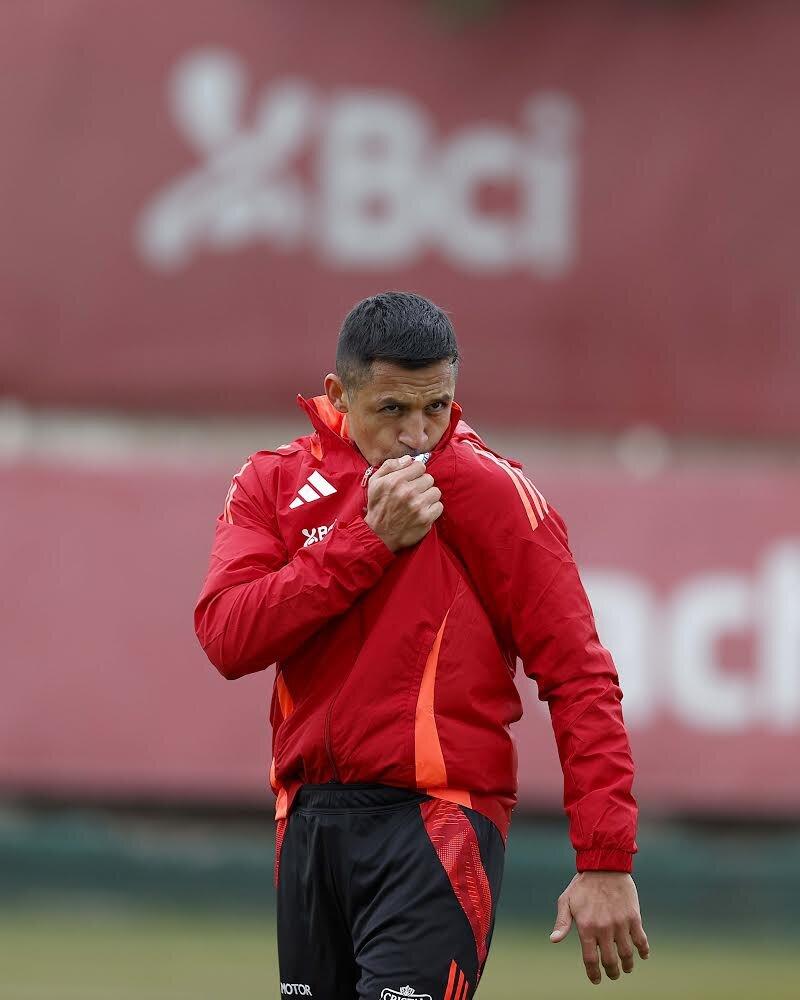Alexis Sánchez en la Roja. Crédito: La Roja.