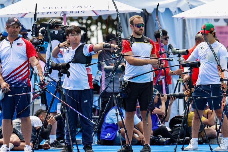 Andrés Gallardo en París 2024. Crédito: Team Chile.