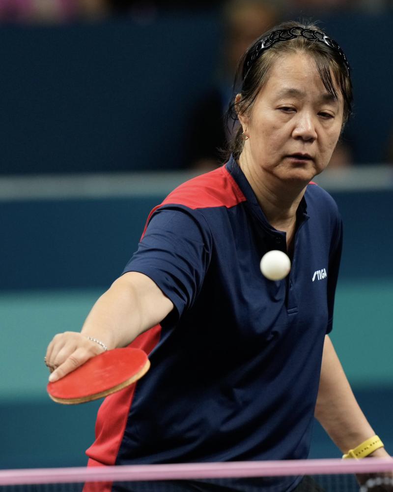 Tania Zeng compitiendo en París 2024 - Créditos: Team Chile