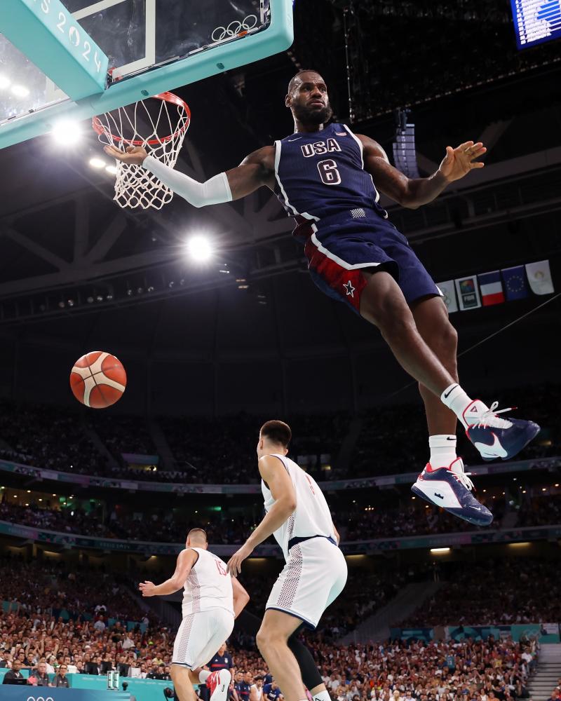 Estados Unidos en básquetbol en París 2024. Crédito: USA Basket.