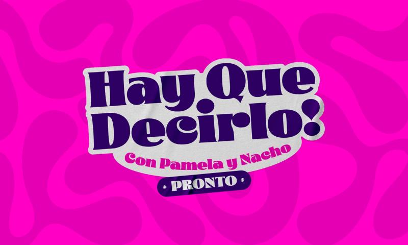 Pamela Díaz y Nacho Gutiérrez conducirán "¡Hay que decirlo!"