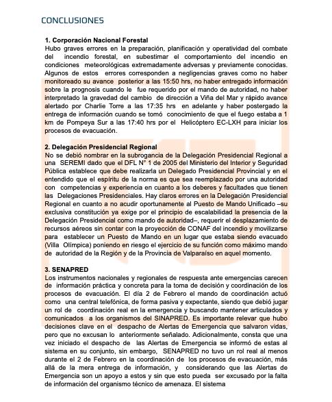 Preinforme Megaincendios