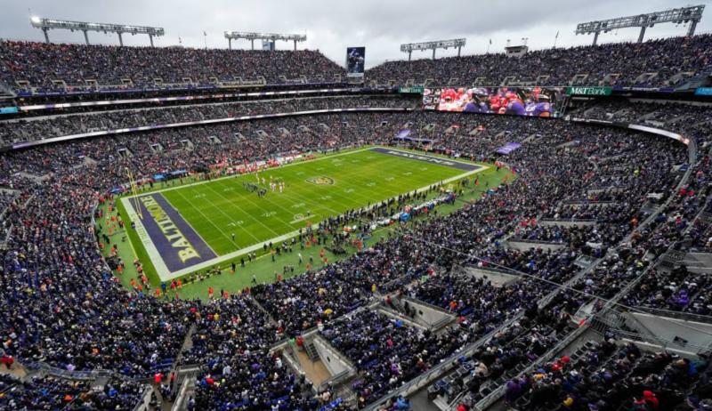 M&T Bank Stadium - Créditos: @LIVERavenNation