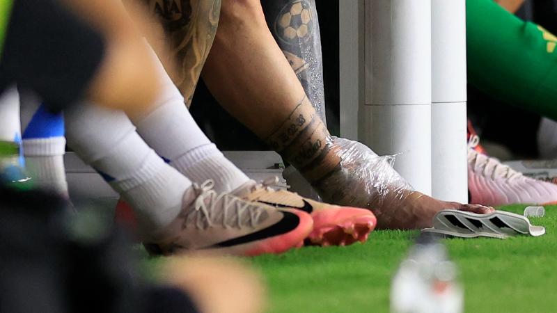 AFP - Lionel Messi abandonó lesionado la final de la Copa América 2024