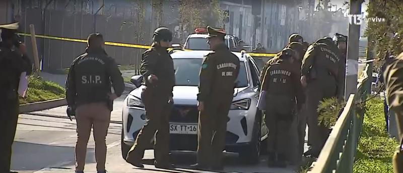 T13 - Investigan homicidio en San Joaquín