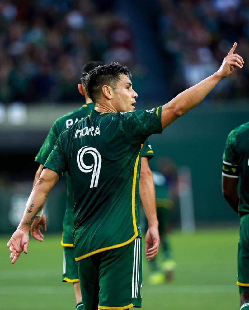 Felipe Mora volvió a anotar con su club - Créditos: Instagram