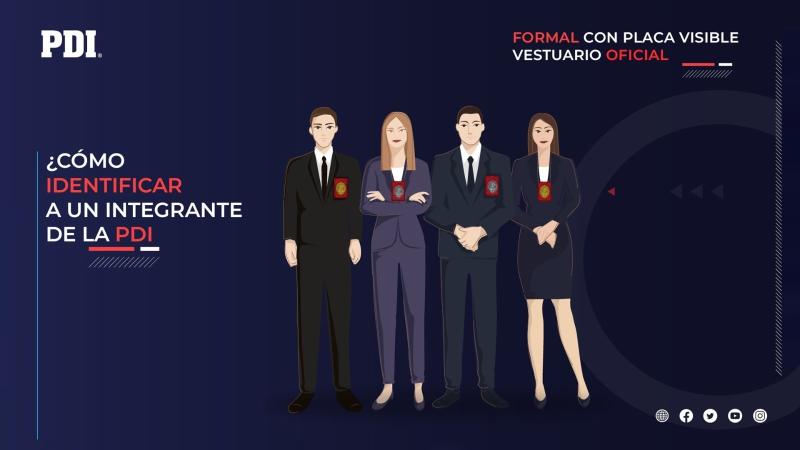 PDI - ¿Cómo reconocer al personal policial?