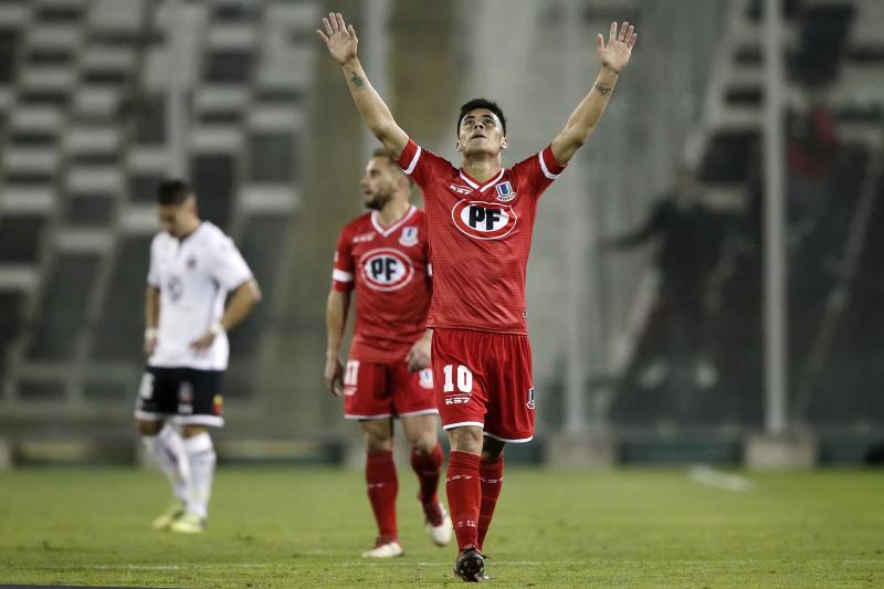 Brian Fernández en Unión La Calera. Crédito: Photosport.