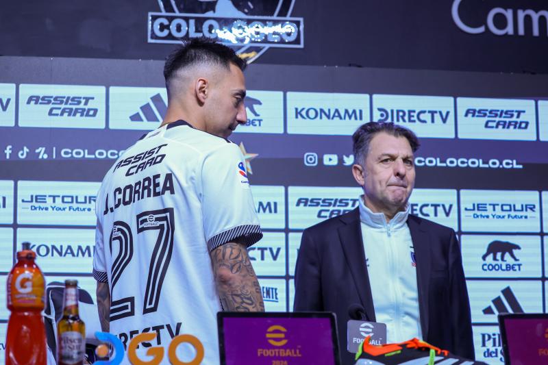 Colo Colo reforzó su ataque con el argentino Javier Correa - Crédito: Photosport