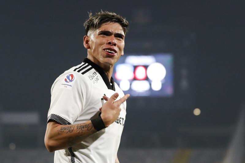 Carlos Palacios en Colo Colo. Crédito: Photosport.