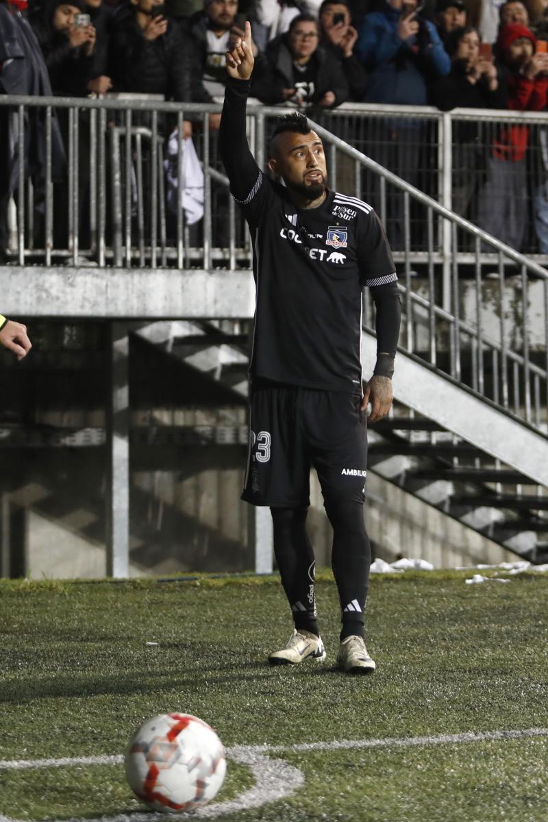 Arturo Vidal en Puerto Montt. Crédito: Photosport.