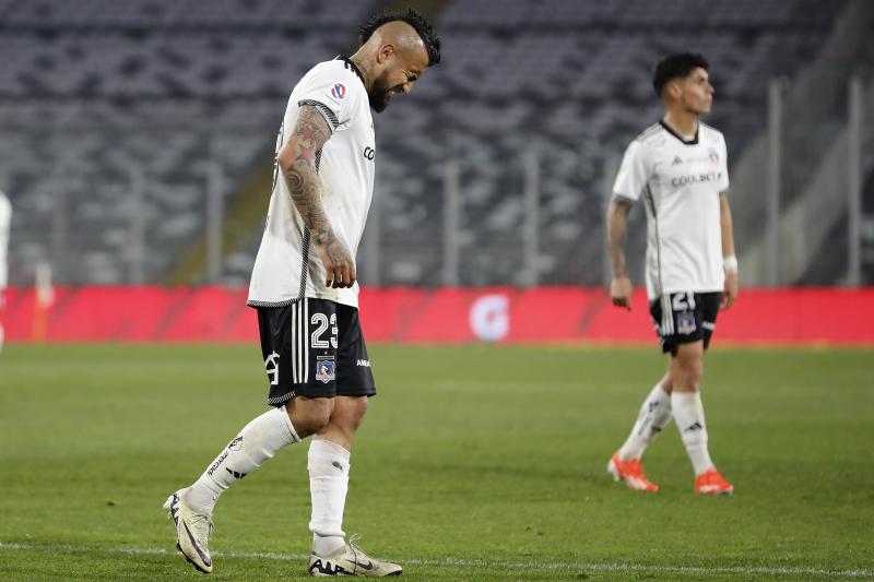 Arturo Vidal en Colo Colo. Crédito: Photosport.