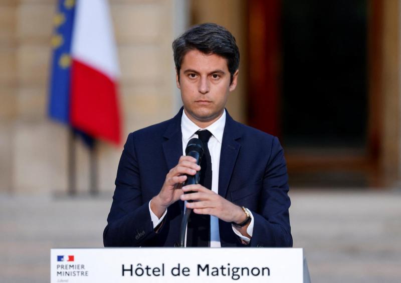 Primer Ministro de Francia, Gabriel Attal - AFP