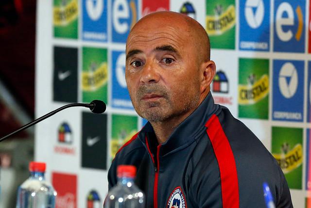 Jorge Sampaoli en Chile - Créditos: Agencia Uno