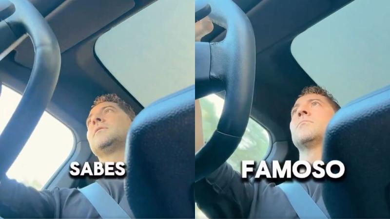 Captura - El viral momento de David Bisbal y su hijo