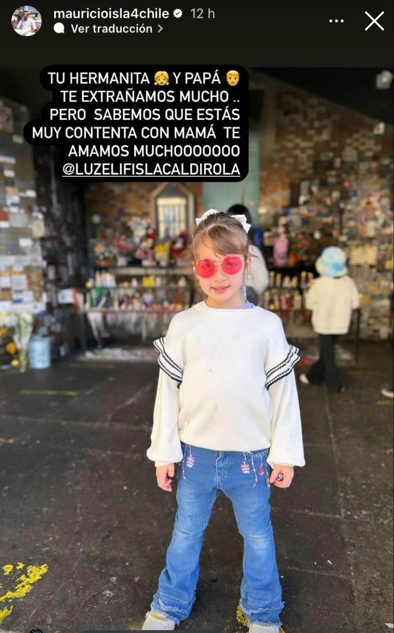 La reacción de Mauricio Isla - Crédito: Instagram