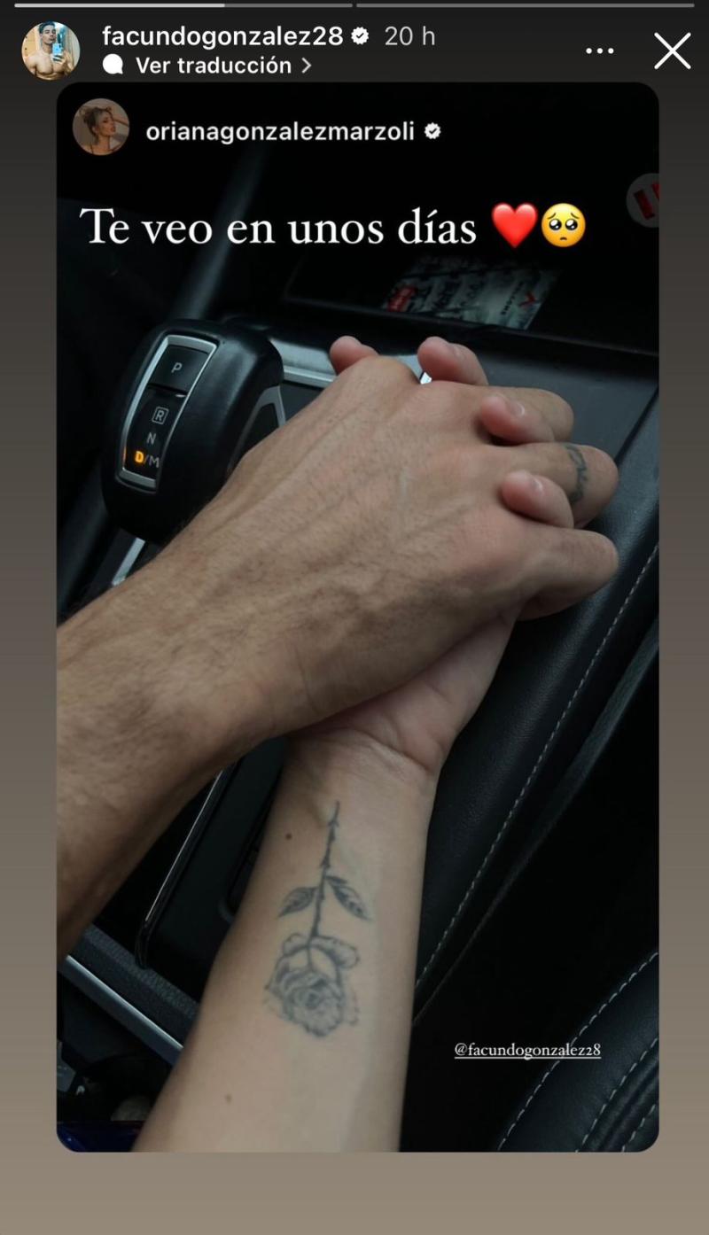 Instagram - Facundo González y Oriana Marzoli
