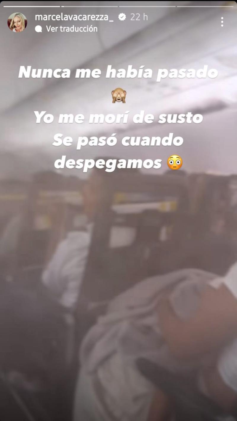 Captura de pantalla video de Marcela Vacarezza