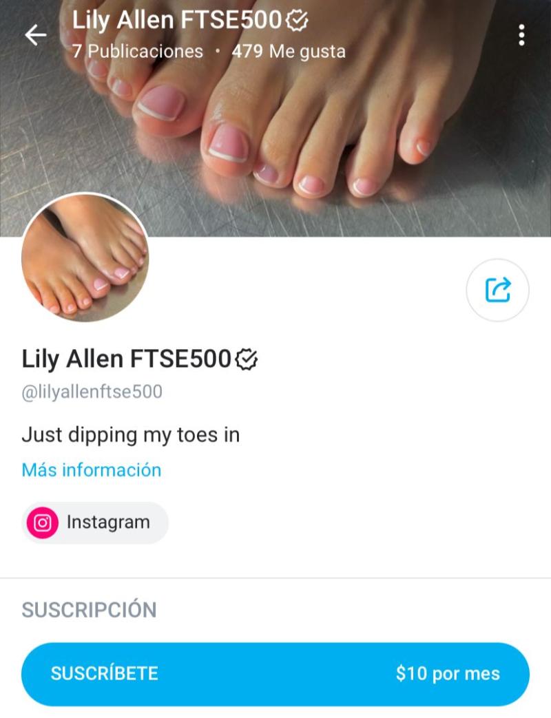 Lily Allen debutó en OnlyFans - OnlyFans