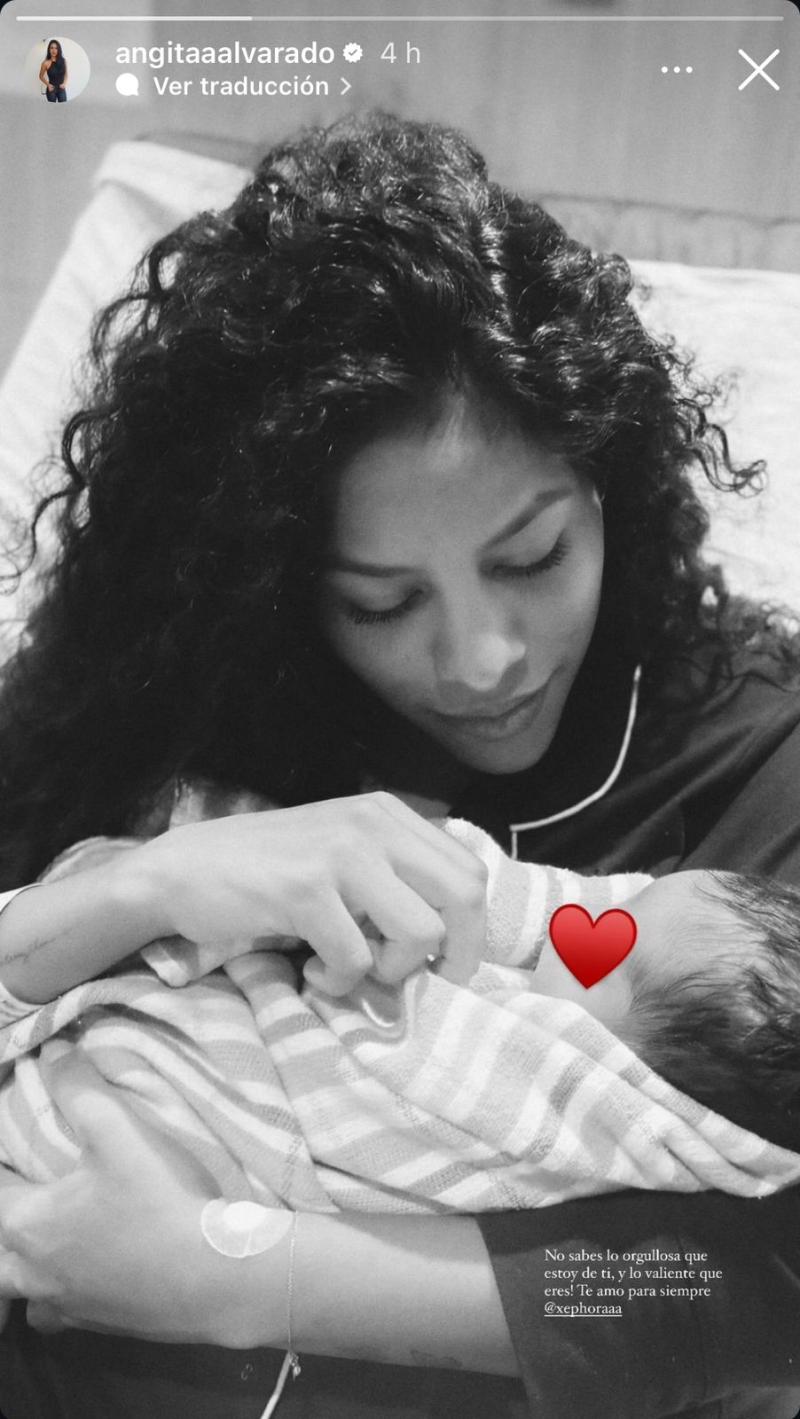 Instagram - Xephora Alvarado, hija de Anita Alvarado y su bebé