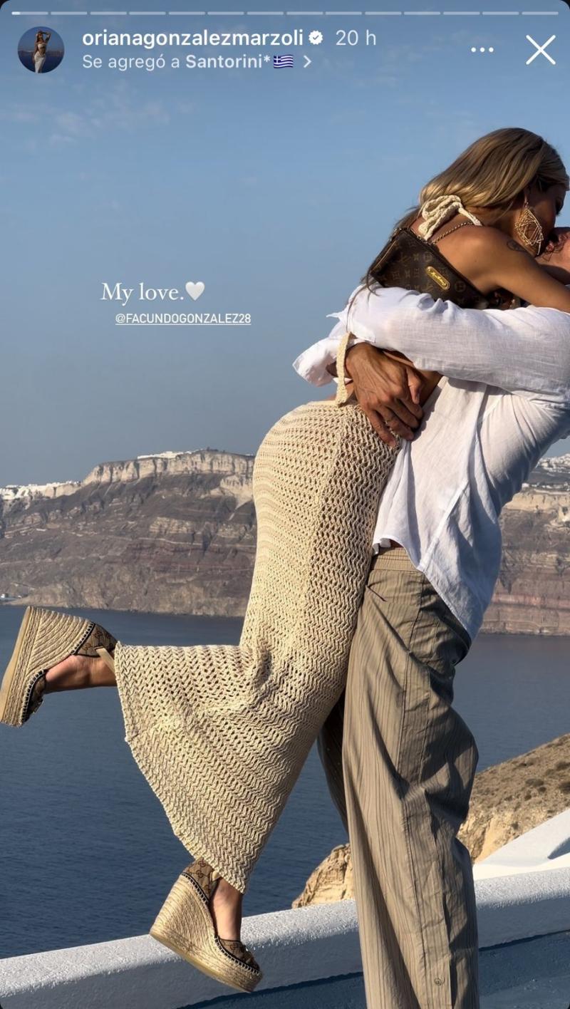 Instagram - Facundo González y Oriana Marzoli