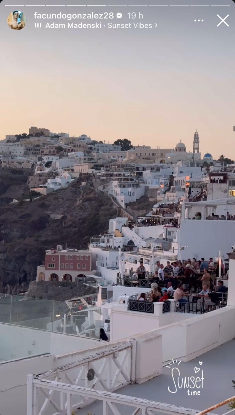 Instagram - Facundo González y Oriana Marzoli