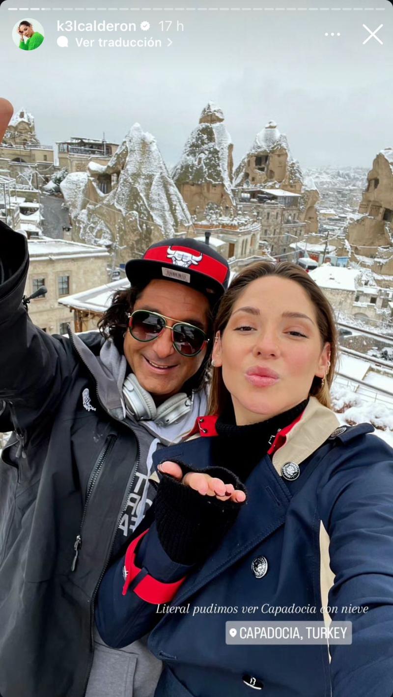 Instagram - Kel Calderon y Claudio Iturra