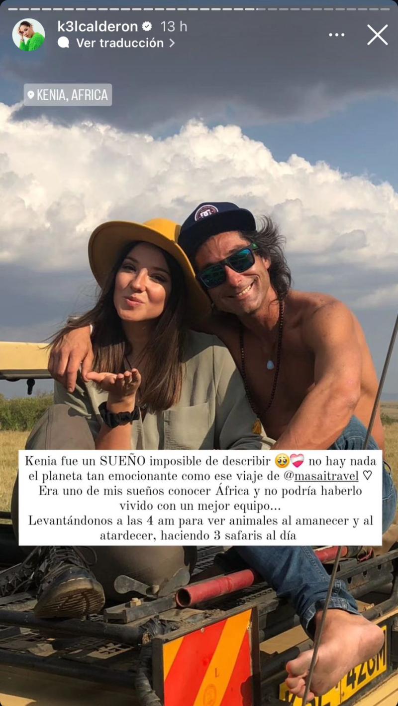 Instagram - Kel Calderon y Claudio Iturra