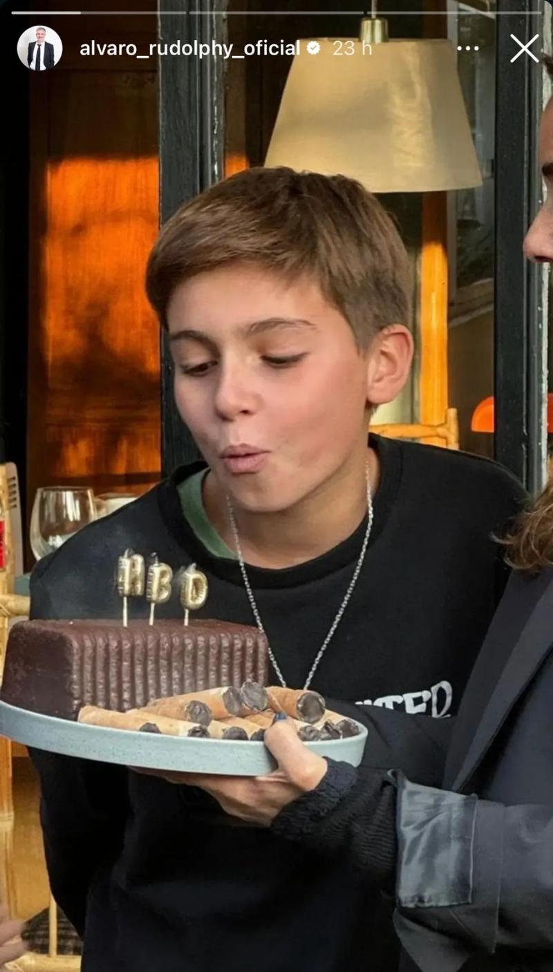 Instagram - Diego, hijo de Álvaro Rudolphy