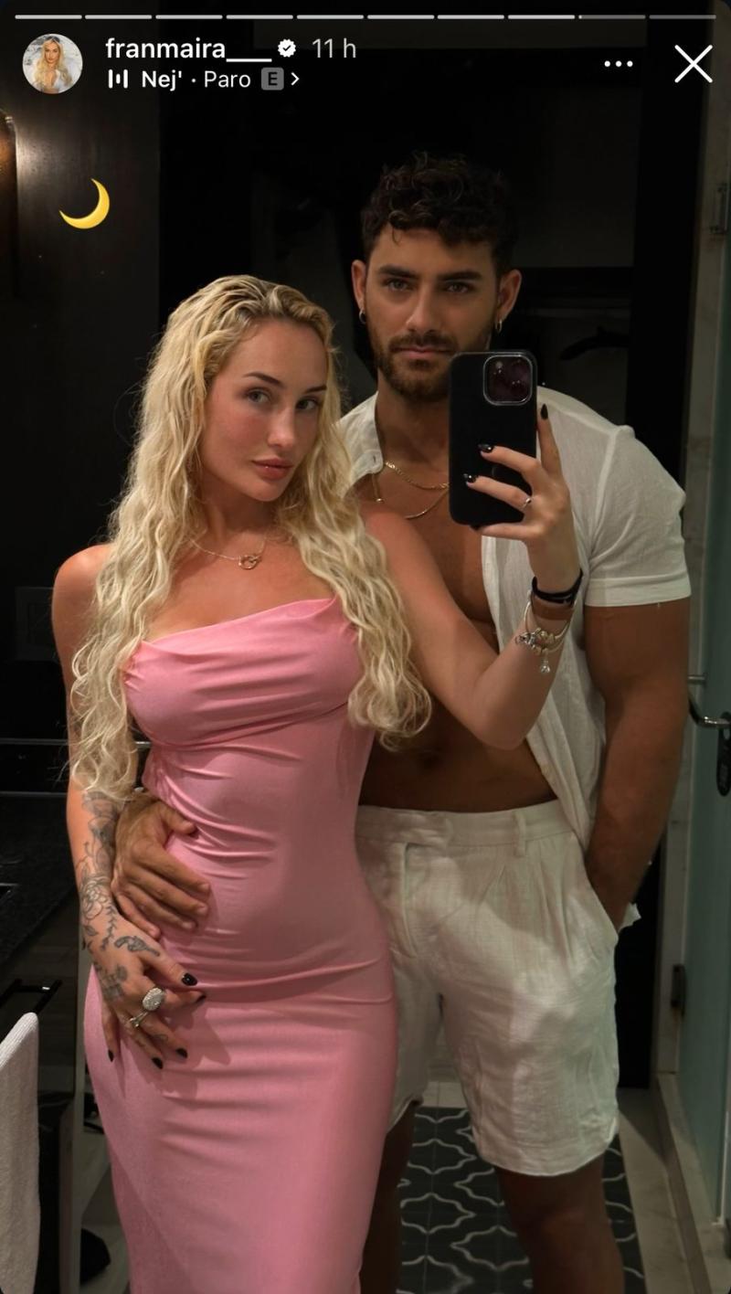 Instagram - Fran Maira y Austin Palao en la Riviera Maya