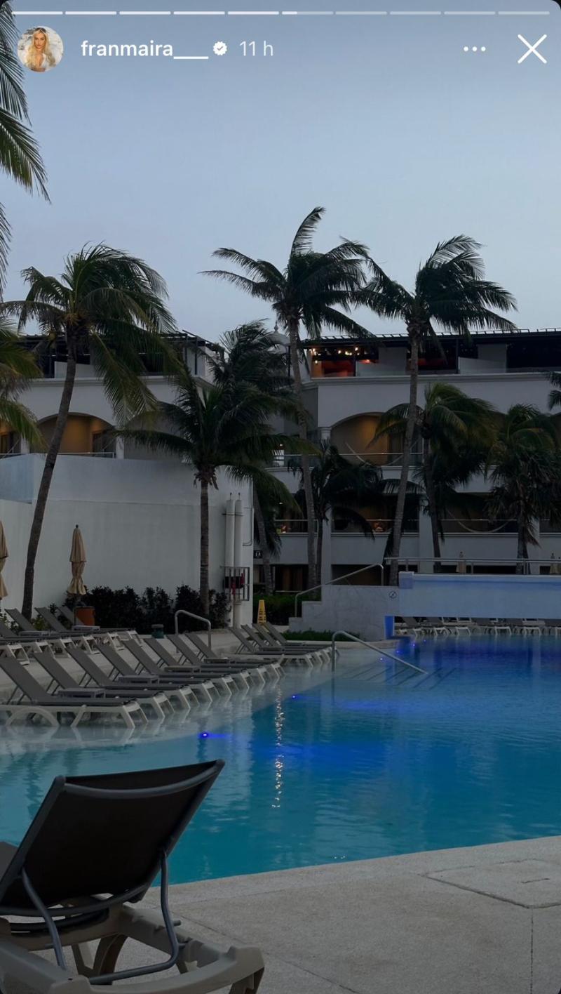 Instagram - Fran Maira y Austin Palao en la Riviera Maya