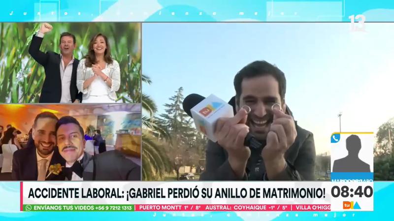 Canal 13 - Periodista pierde su anillo de compromiso