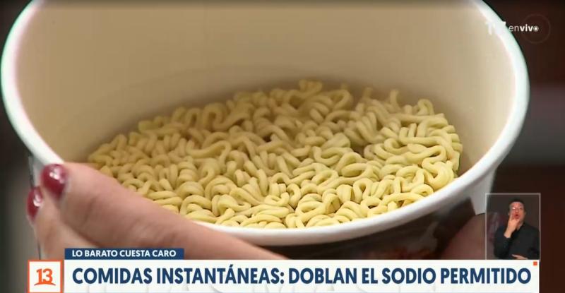 Lo barato cuesta caro | ¡Atención!: Comidas instantáneas doblan el sodio permitido