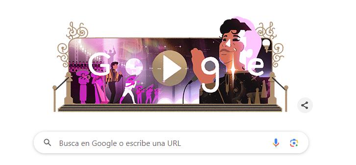 Google dedica ‘doodle’ a Juan Gabriel - Google