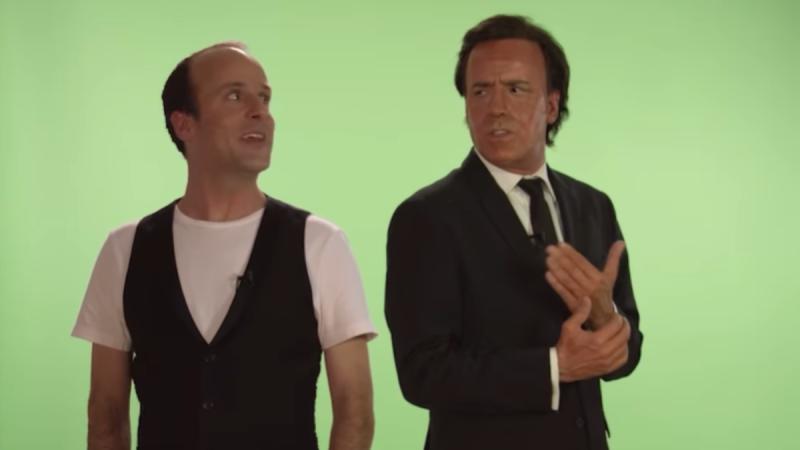 Stefan Kramer sorprendió con imitación a Julio Iglesias - Instagram