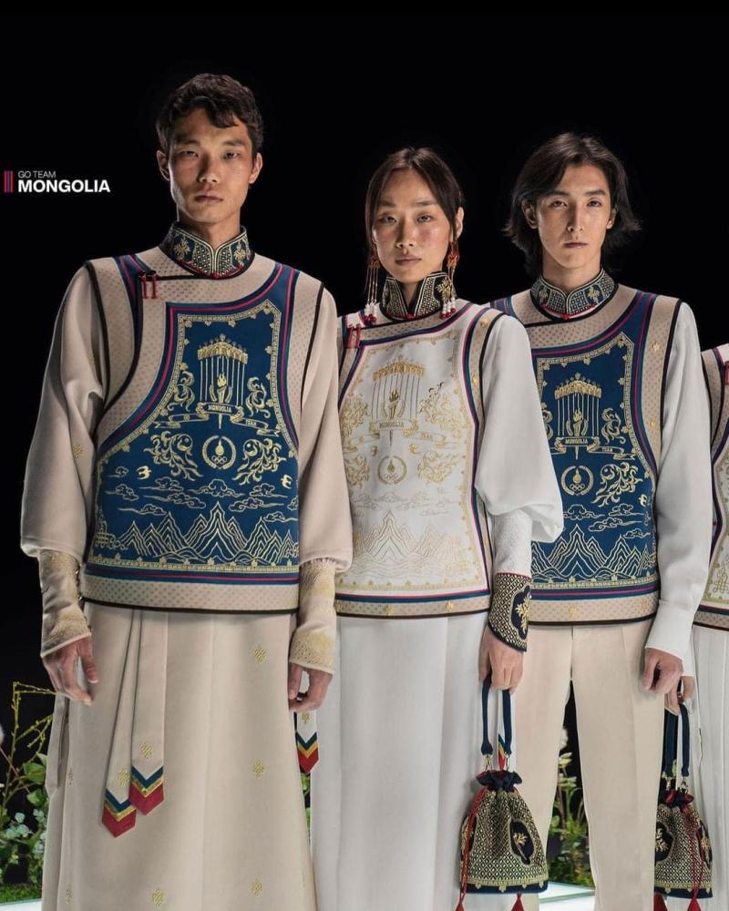 ¿Qué te parecen?: Mongolia se roba las miradas con su uniforme para los Juegos Olímpicos