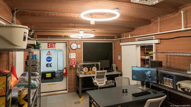 Reuters - Espacio construído para simular Marte