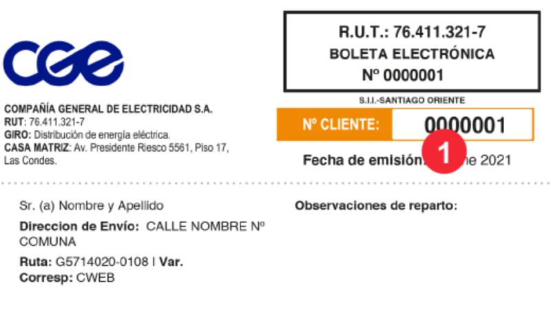 Subsidio Eléctrico: Cómo saber cuál es mi número de cliente - CGE