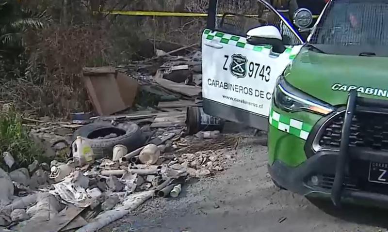 Carabineros resguardó sitio donde se hallaron osamentas humanas - T13
