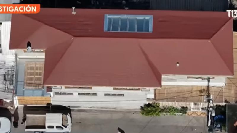 La vivienda arrendada por la concejala, propiedad de "El Poroto" - T13