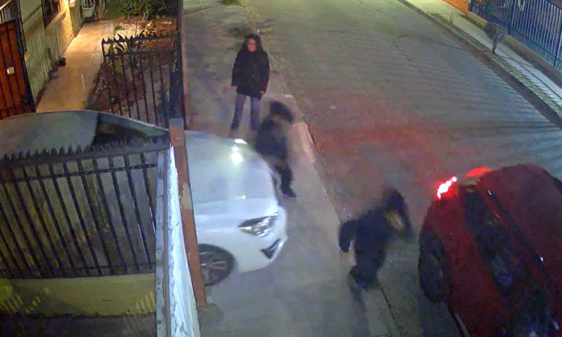 Cámaras de seguridad - portonazo en Maipú