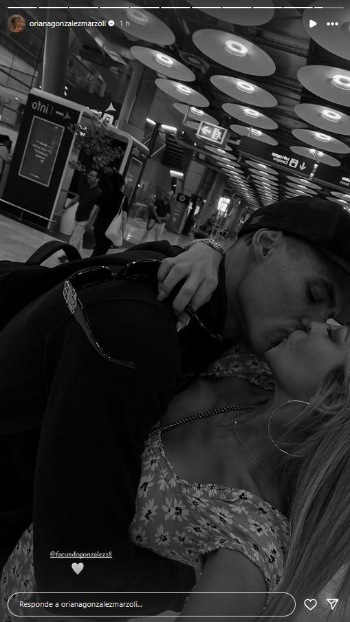 El reencuentro de Oriana y Facundo - Instagram