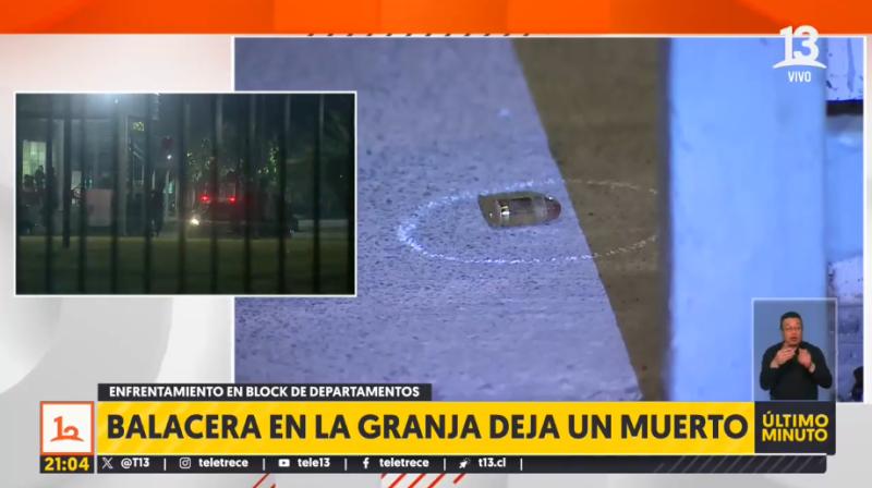 Resguardo policial en Hospital Padre Hurtado - T13