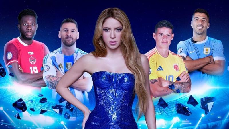 El mensaje de Shakira en la previa a su show en la final de la Copa América