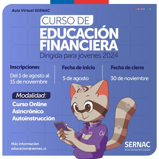 Sernac ofrece curso de educación financiera para jóvenes - Sernac