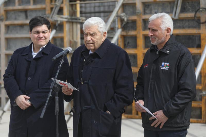 Mario Kreutzberger visita obras del futuro Instituto Teletón en Rancagua