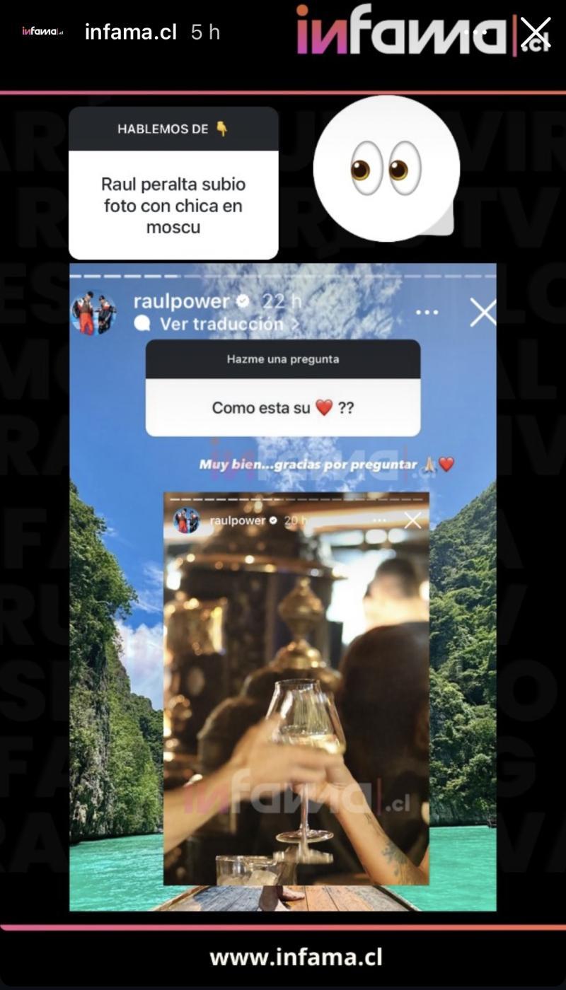Instagram (Infama) - Raúl Peralta y su nueva pareja