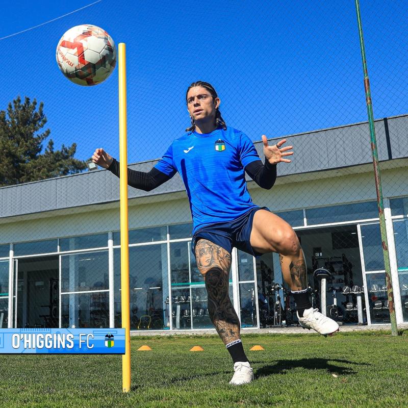 Joaquín Montecinos en O'Higgins de Rancagua. Crédito: O'Higgins.